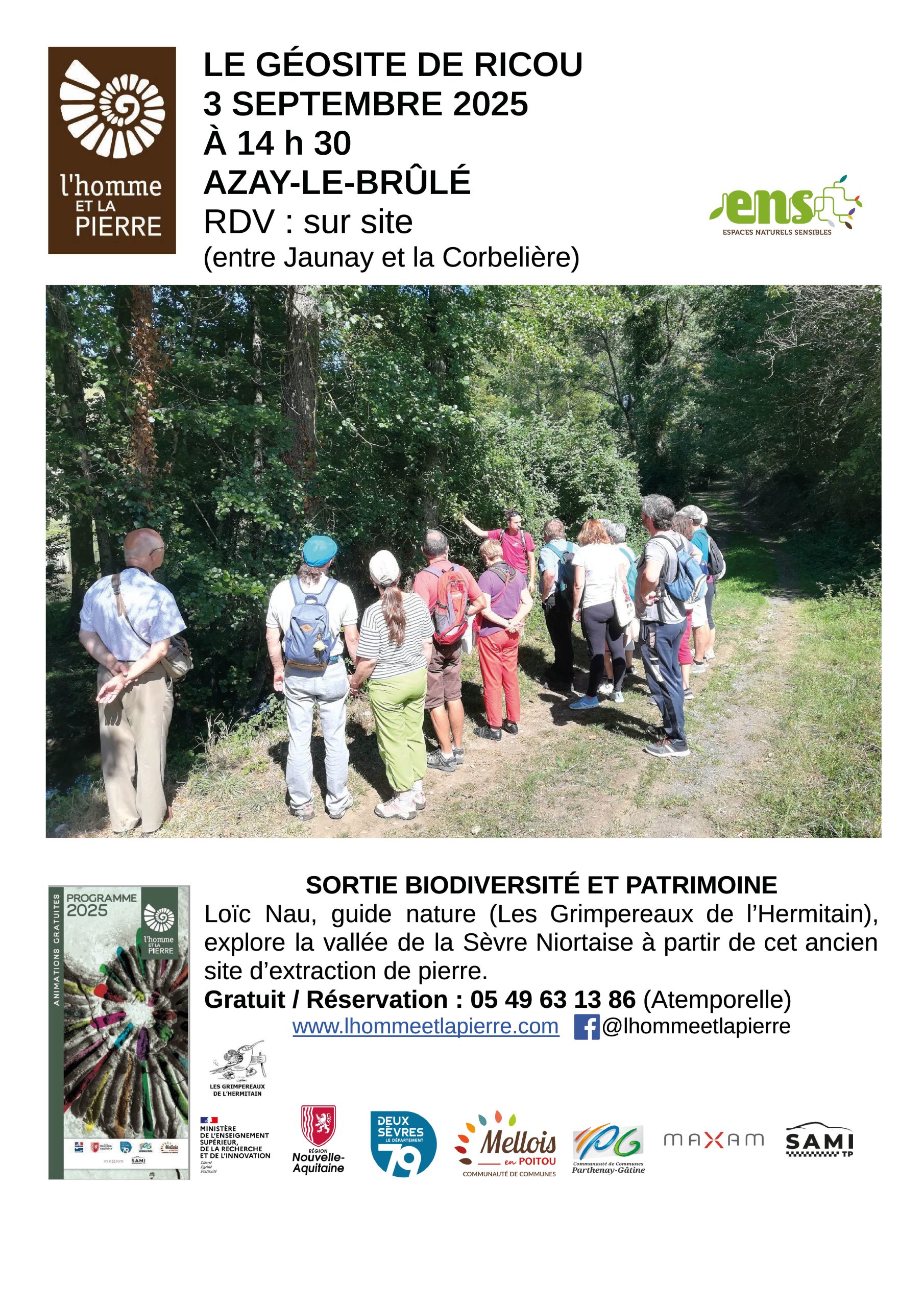 Sortie biodiversité et patrimoine
