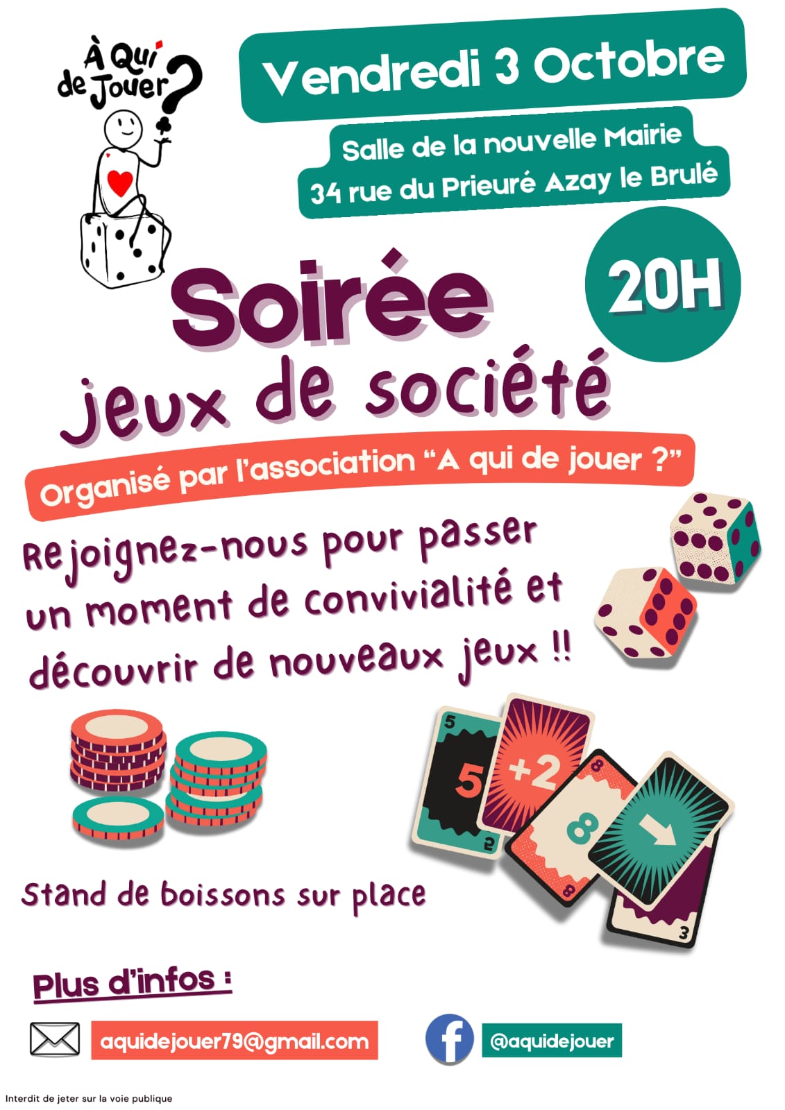 Soirée jeux de sociétés